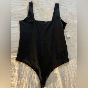 BNWT Abercrombie & Finch, Square Neck Double-Layered  Cotton Bodysuit, XXL